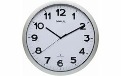 Horloge Murale MAULstep Ø 40 Cm Argenté - Horloge Murale