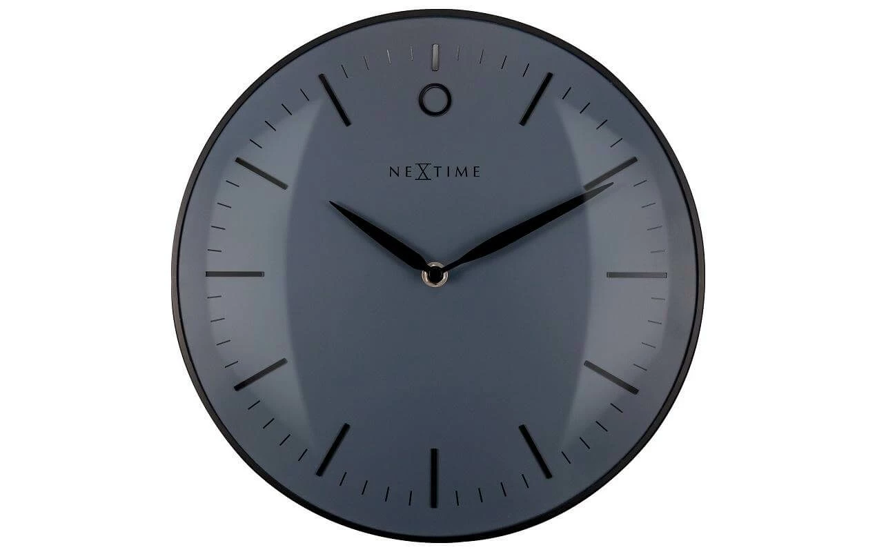 NeXtime Horloge Murale Petit Glamour 30 Ø, Noir/Blanc - Horloge Murale