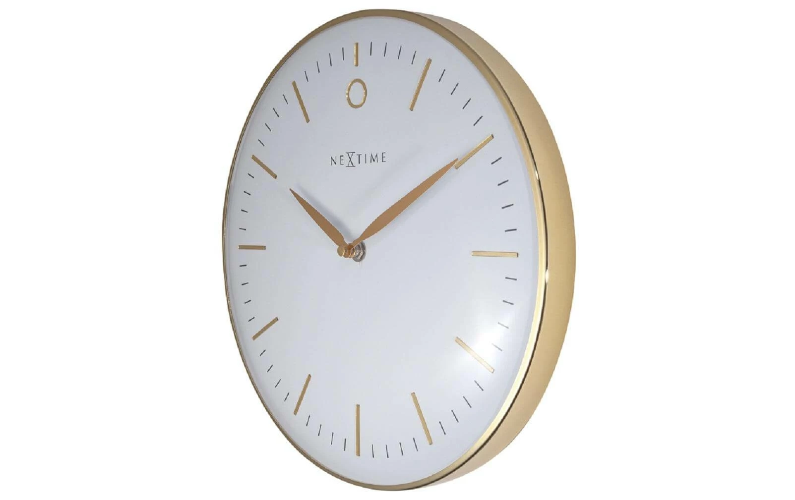 NeXtime Horloge Murale Petit Glamour 30 Ø, Doré/Blanc - Horloge Murale – Image 3