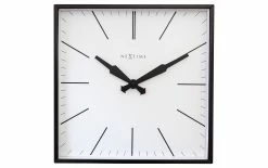 NeXtime Horloge Murale Be Square 35 X 35 Cm - Horloge Murale