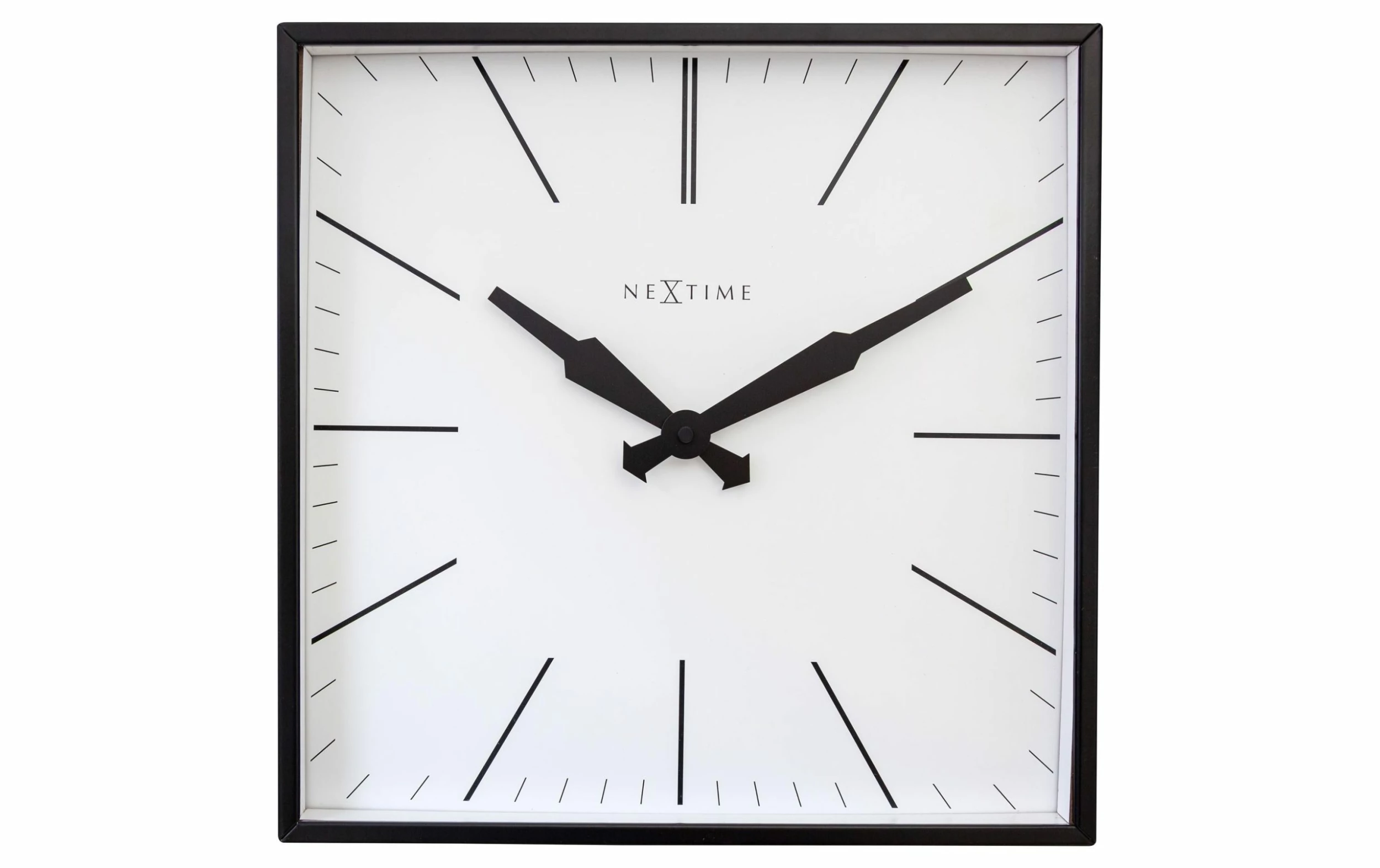 NeXtime Horloge Murale Be Square 35 X 35 Cm - Horloge Murale