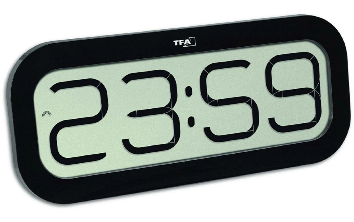 TFA Dostmann Horloge Murale Radio Bimbam Numérique Noir - Horloge Murale