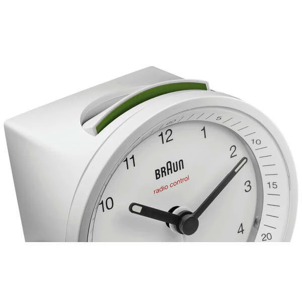 Braun BC07 DCF White - Réveil, Radio - Réveils – Image 2