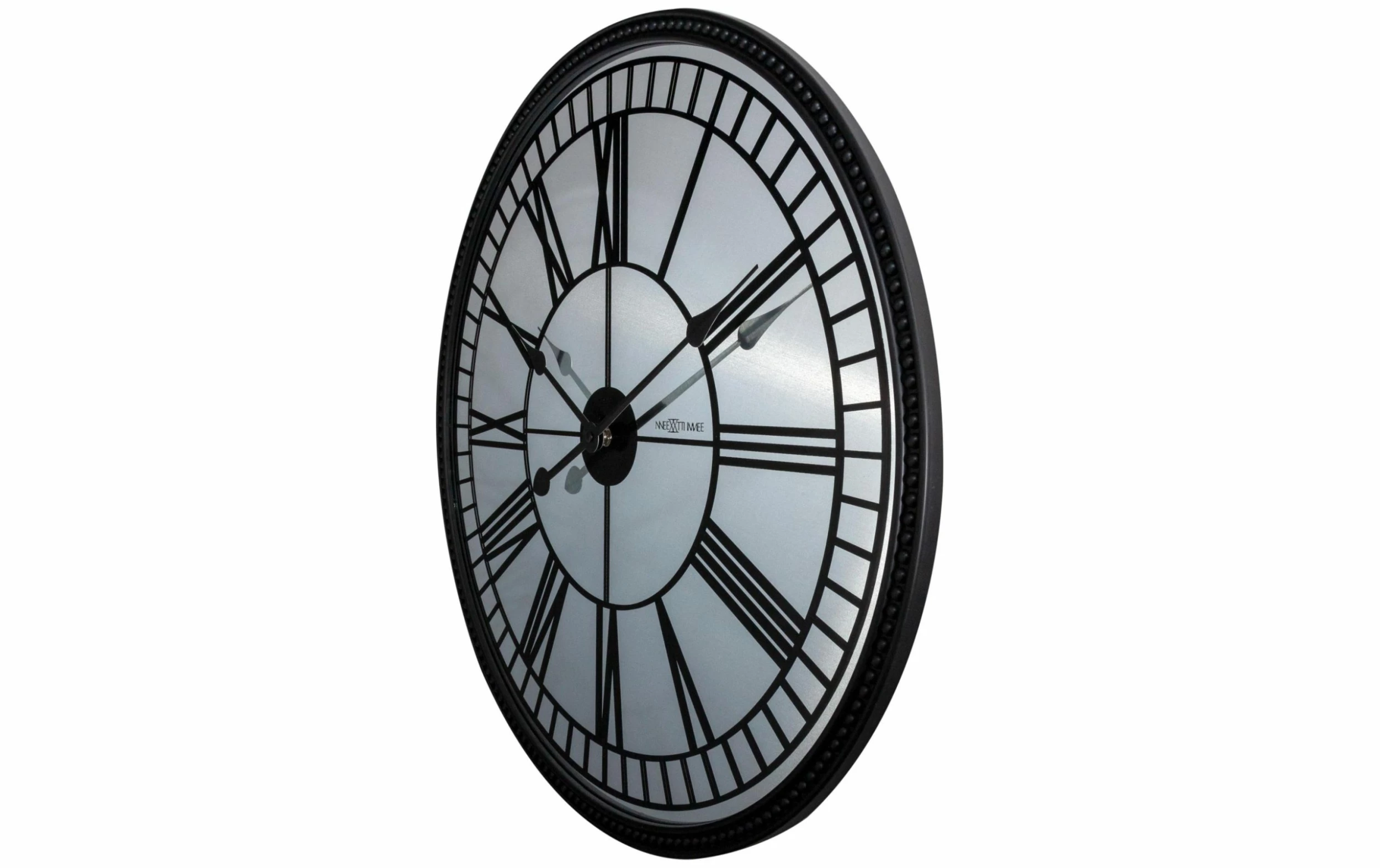 NeXtime Horloge Murale Miroir Cléopâtre Ø 56 Cm Noir/Blanc - Horloge Murale – Image 3