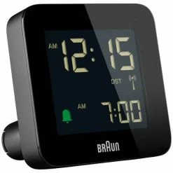 Braun BC09-DCF Black - Réveil, Radio - Réveils