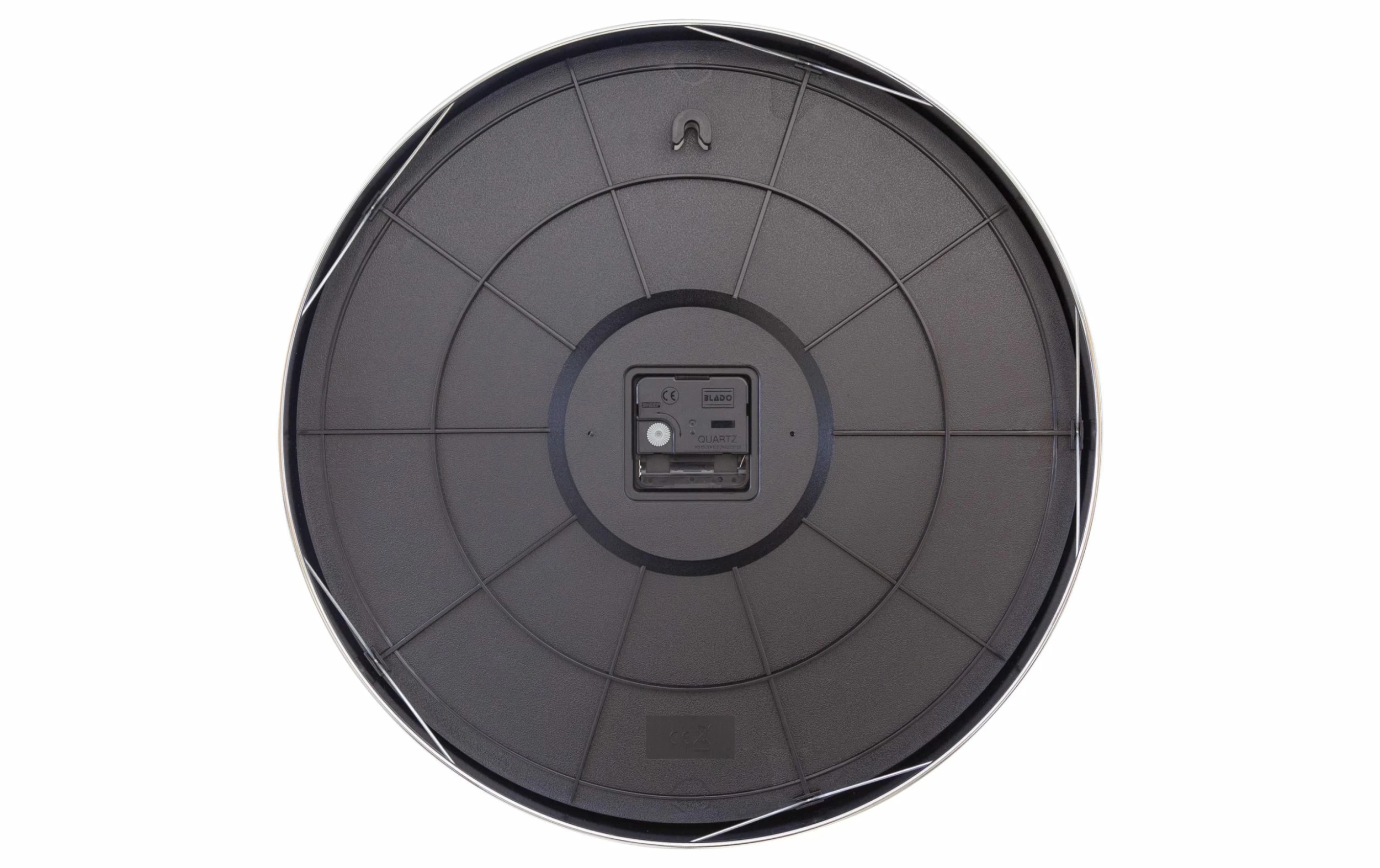 NeXtime Horloge Murale Excentric Ø 40 Cm, Noir/Argenté - Horloge Murale – Image 2