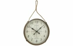 Boltze Horloge Murale Trulli Ø 74 Cm, Beige - Horloge Murale