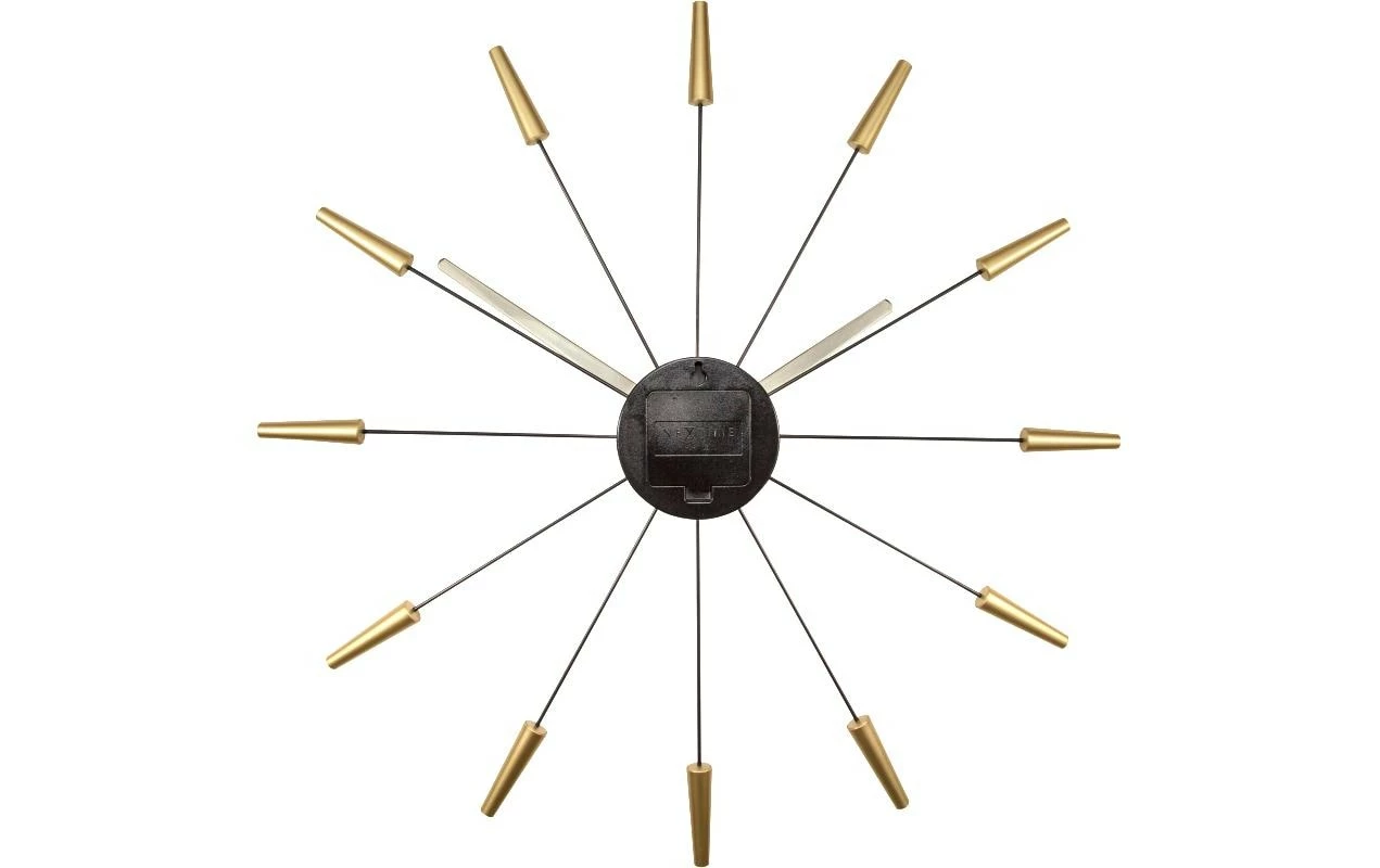 NeXtime Horloge Murale Fiche Inn Ø 58 Cm Doré - Horloge Murale – Image 3