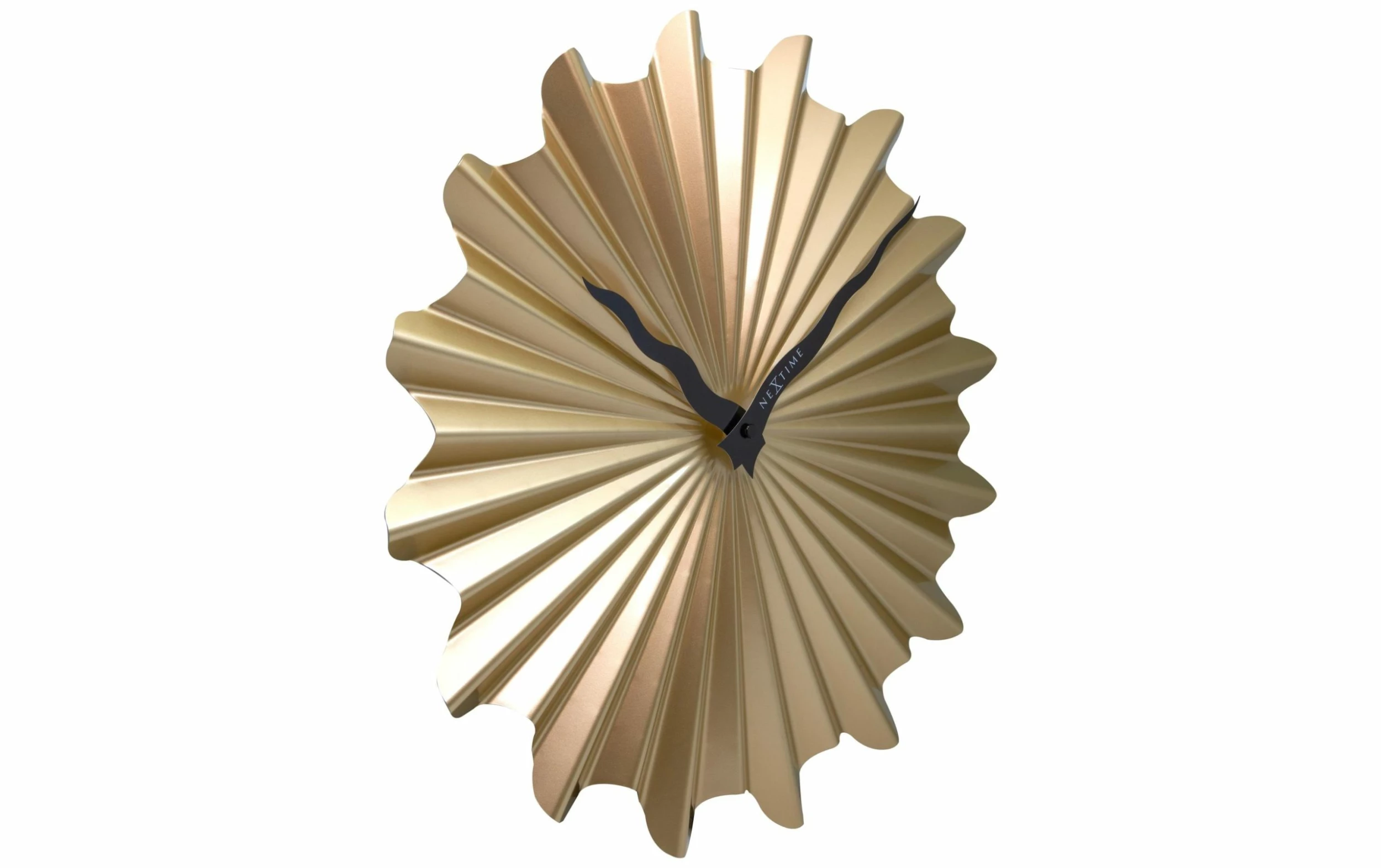 NeXtime Horloge Murale Sunny Ø 40 Cm, Doré - Horloge Murale – Image 3