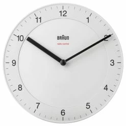 Braun BC06 DCF White - Horloge Murale, Radio - Horloge Murale