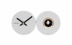 KARLSSON Horloge Murale Coucou Blanc Mat - Horloge Murale