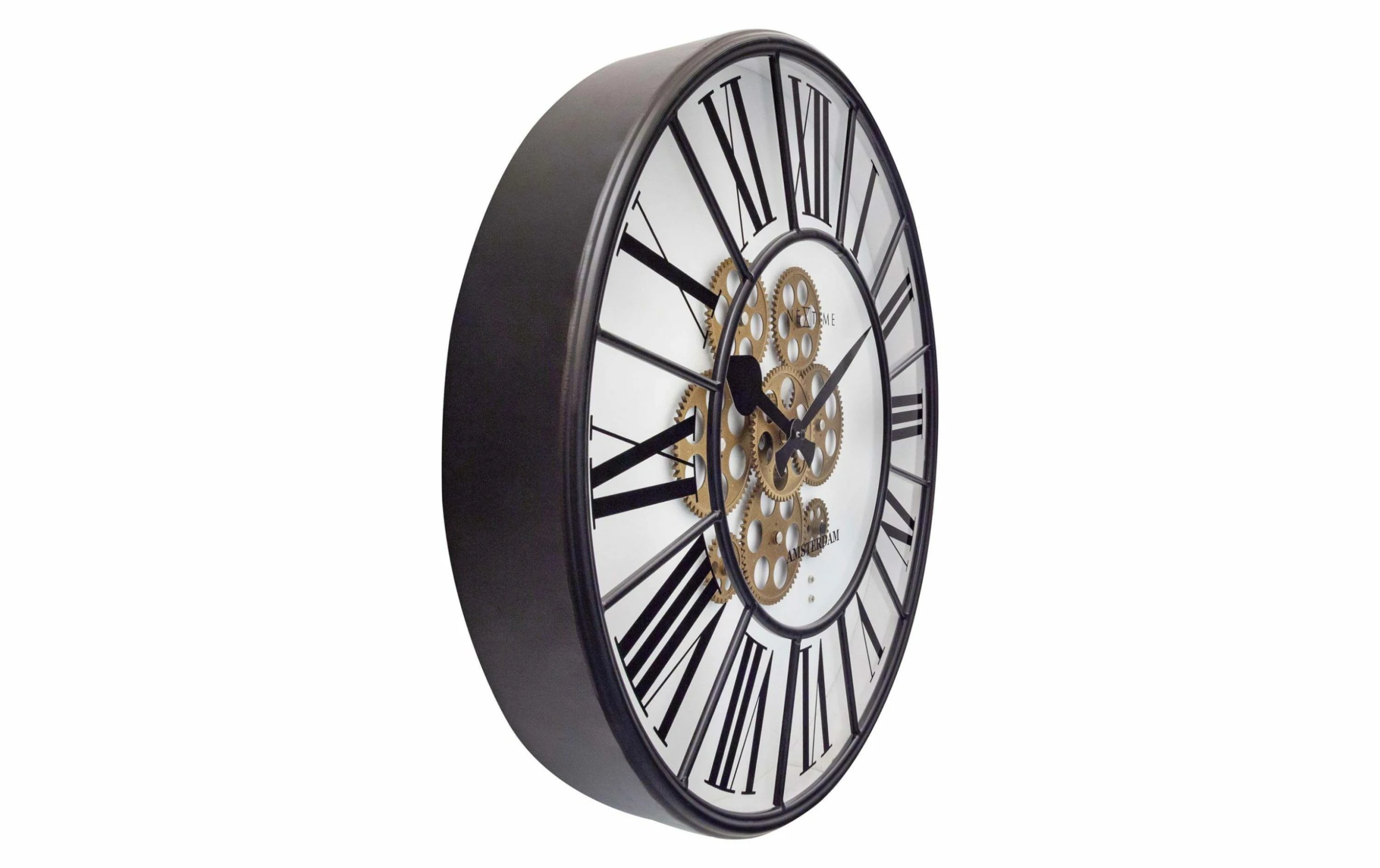 NeXtime Horloge Murale William Beige / Marron, 50 Cm - Horloge Murale â Image 2