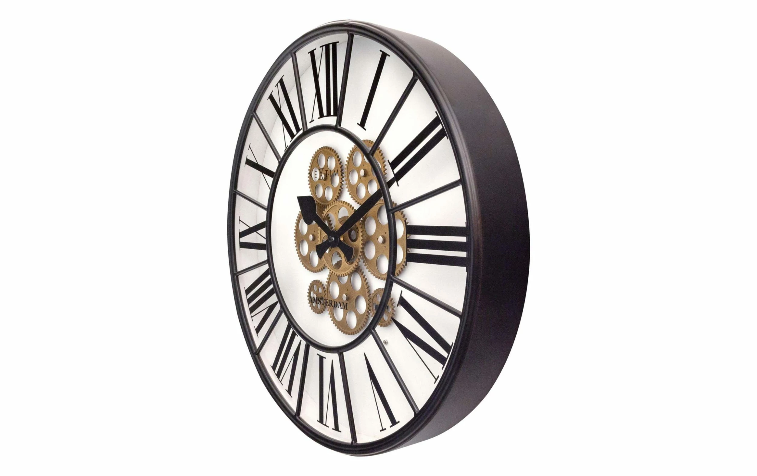 NeXtime Horloge Murale William Beige / Marron, 50 Cm - Horloge Murale â Image 3