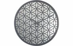 NeXtime Horloge Murale Miroir Bella Ă 50 Cm Gris - Horloge Murale