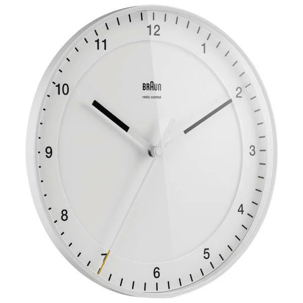 Braun BC17-DCF White - Horloge Murale, Radio - Horloge Murale