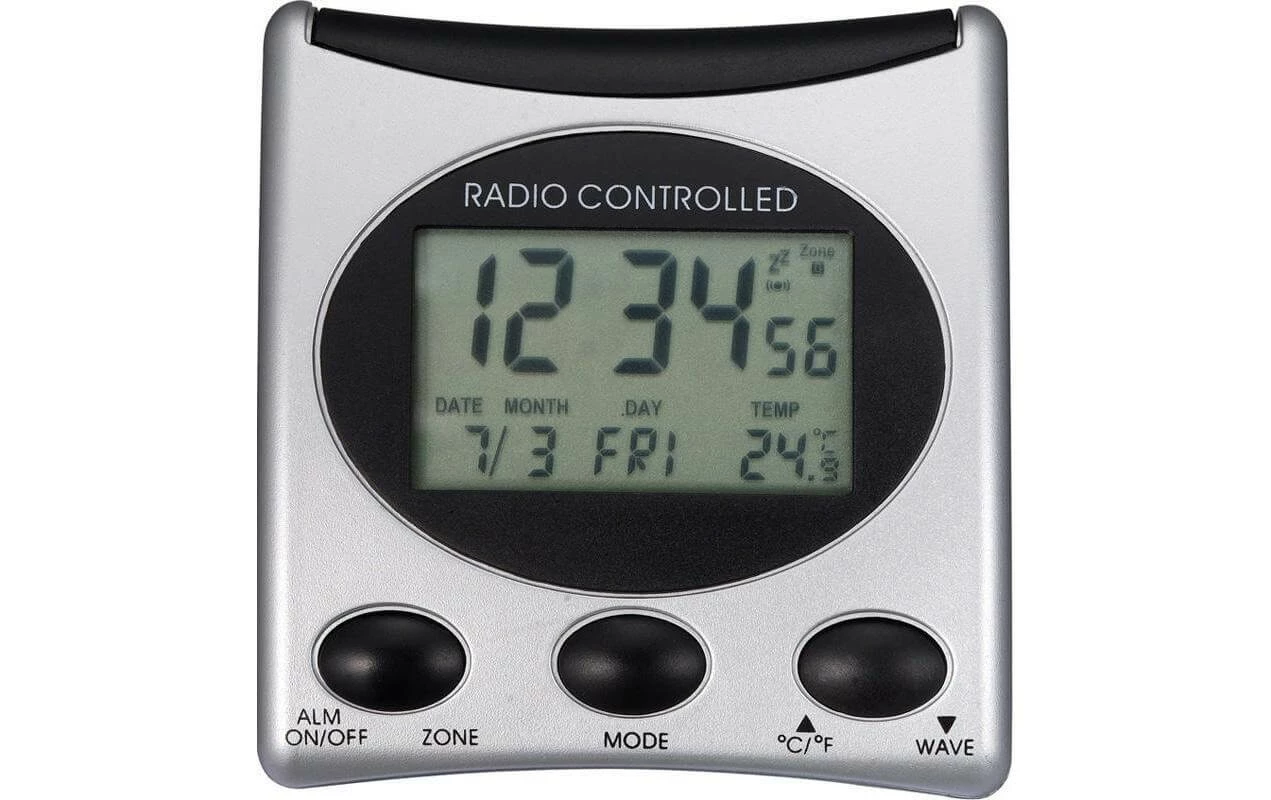 Technoline Réveil Radio-piloté WT221-T Argent - Réveils – Image 2