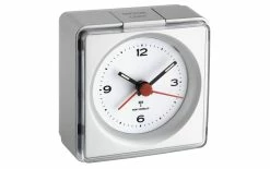 TFA Dostmann Réveil Radio-piloté Argent - Réveils