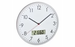TFA Dostmann Horloge Murale Ø 30.2 Cm, Blanc - Horloge Murale
