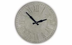 Zep Horloge Murale Delorean Ø 40 Cm, Gris/Noir - Horloge Murale