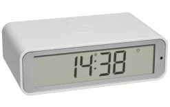 TFA Dostmann Réveil Radio-piloté Twist Blanc - Réveils