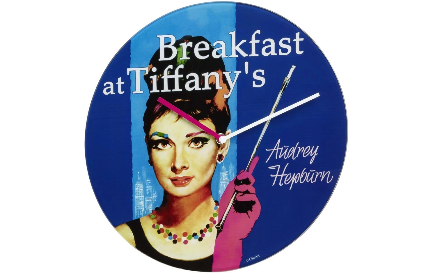 TFA Dostmann Horloge Murale Légendes Du Cinéma Audrey Hepburn, Ø 30 Cm - Horloge Murale – Image 2