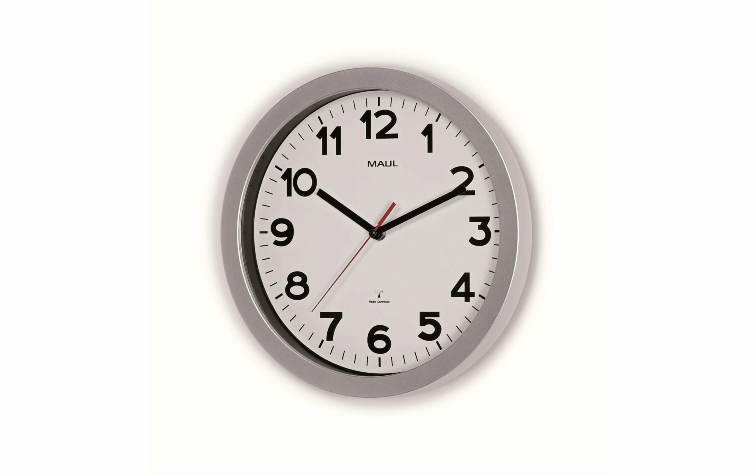 Horloge Murale MAULstep Ø 30 Cm Argenté/Blanc - Horloge Murale – Image 2